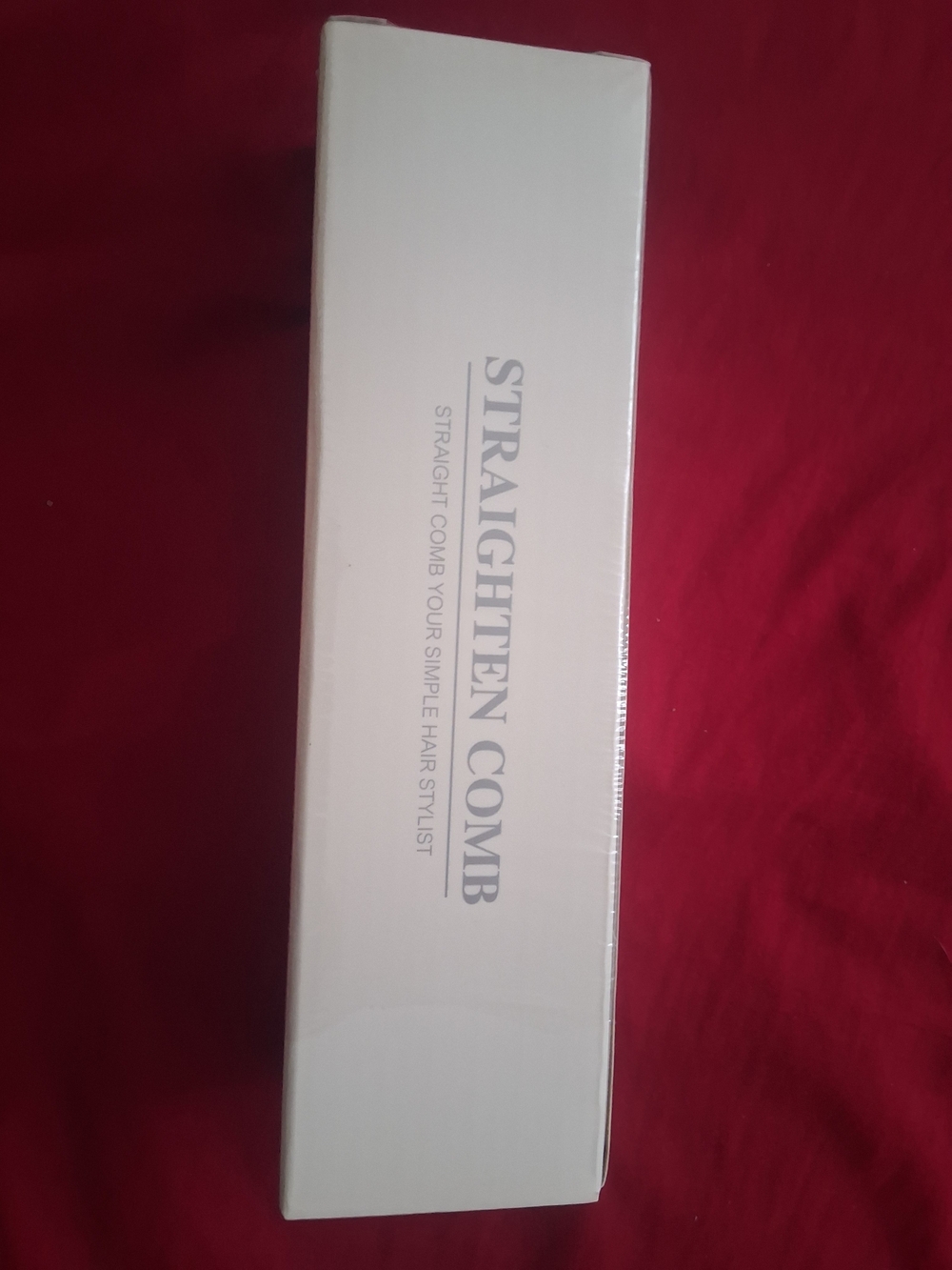STRAIGHTEN COMB White Hair Straightening Comb - Unbranded